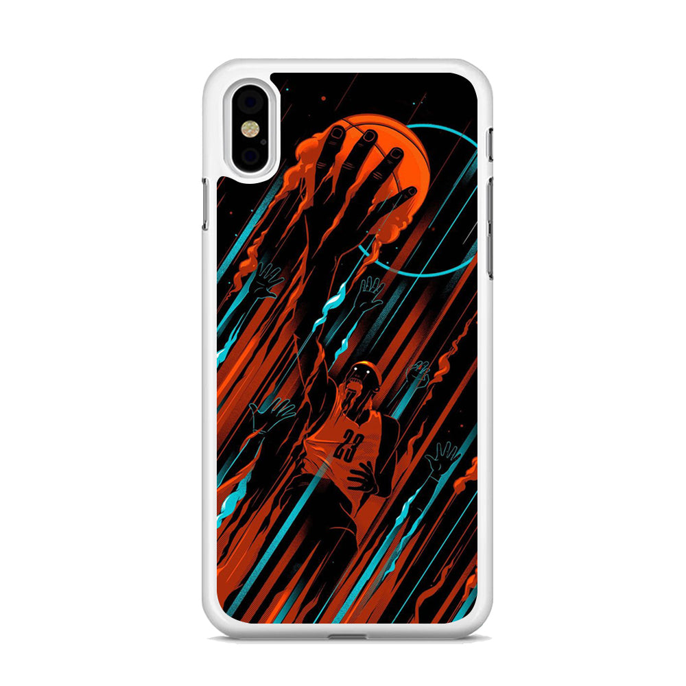 Basketball Art 003 iPhone Xs Max Case - Octracase