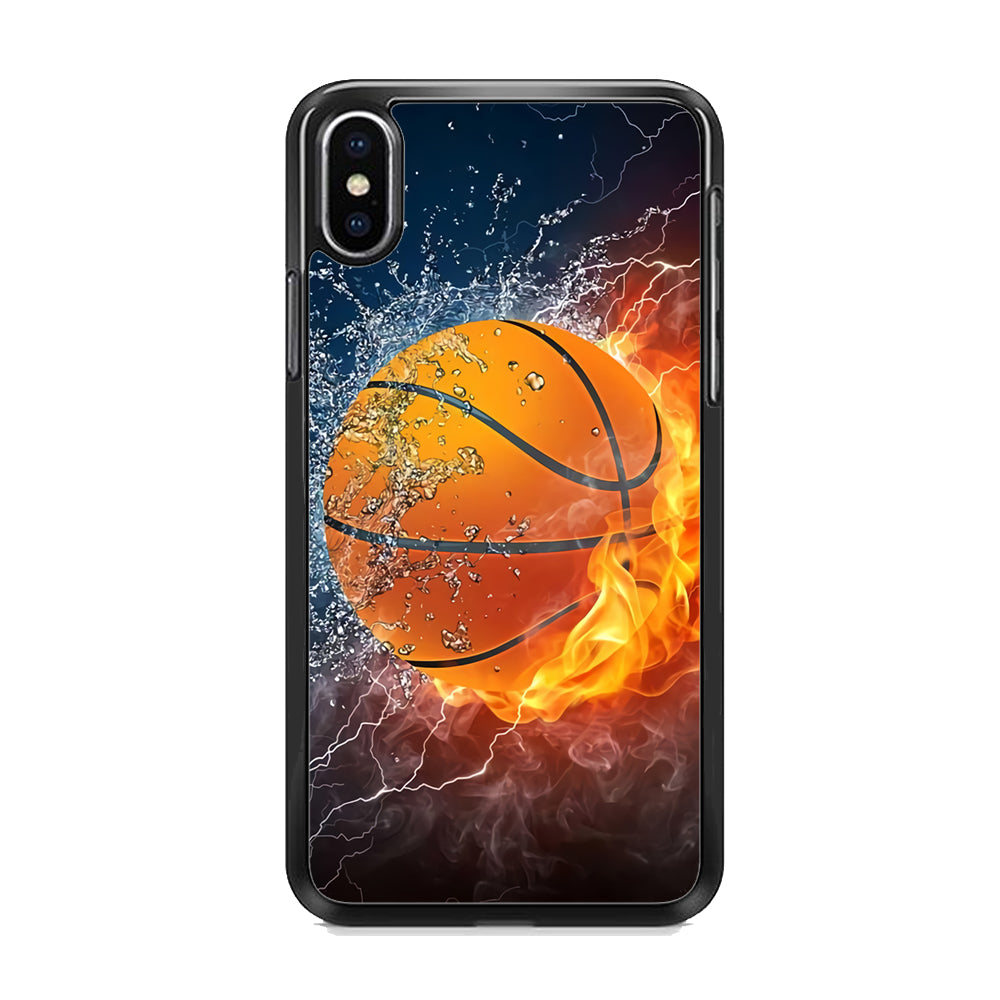 Basketball Ball Cool Art iPhone X Case - Octracase