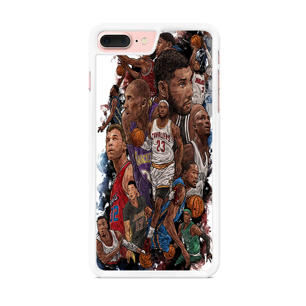 Basketball Players Art iPhone 7 Plus Case - Octracase