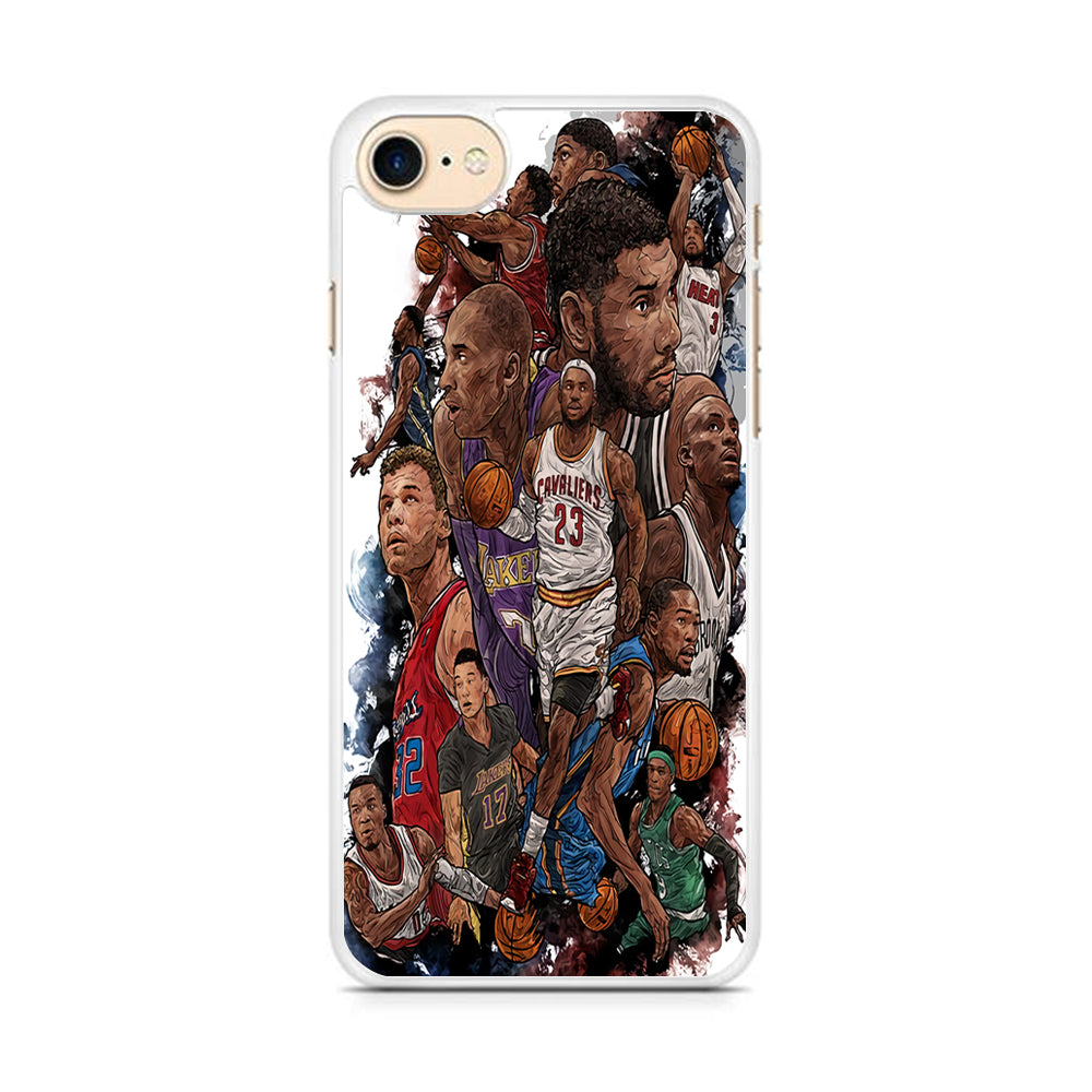 Basketball Players Art   iPhone 7 Case - Octracase