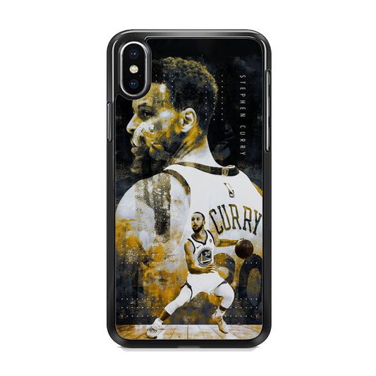 Basketball Stephen Curry Skill Dribbling iPhone Xs Case