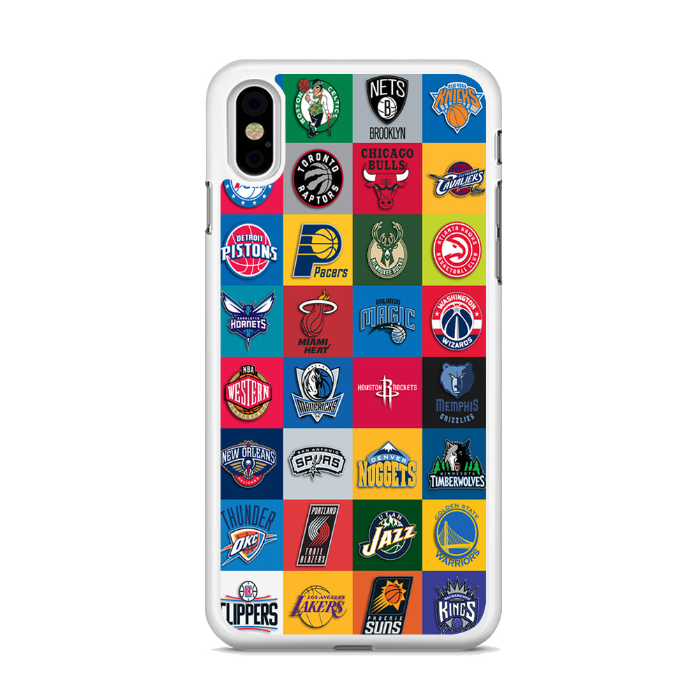 Basketball Teams NBA iPhone Xs Case - Octracase