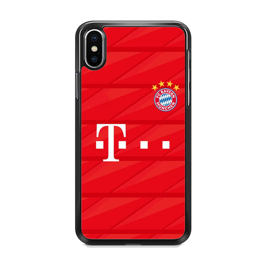 Bayern Munchen Jersey Home iPhone X Case