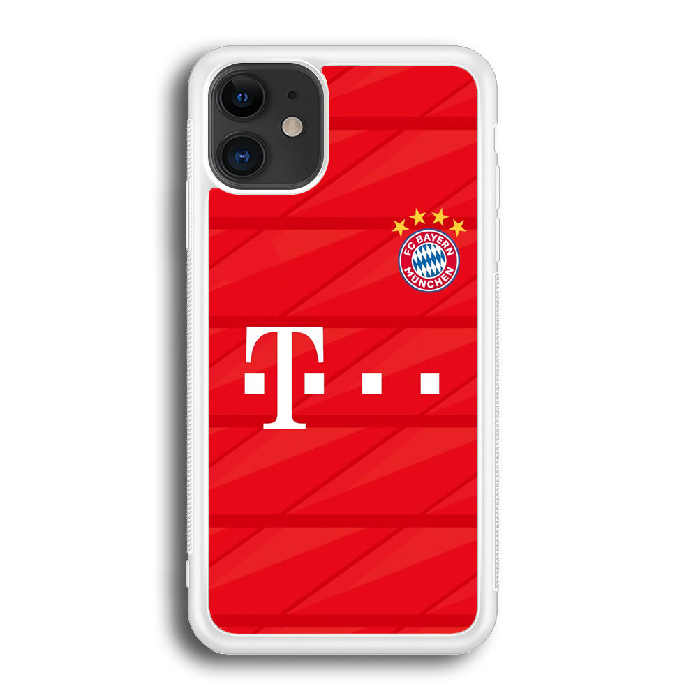 Bayern Munchen Jersey Home iPhone 12 Case - Octracase