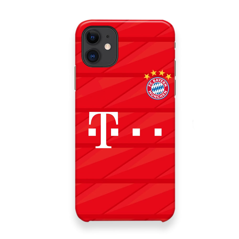 Bayern Munchen Jersey Home iPhone 12 Case - Octracase