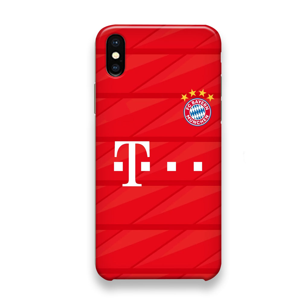 Bayern Munchen Jersey Home iPhone X Case