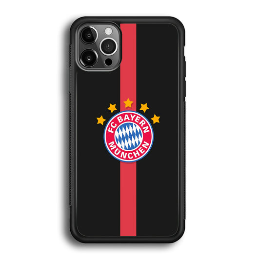 Bayern Munchen Strpe Red iPhone 12 Pro Max Case - Octracase