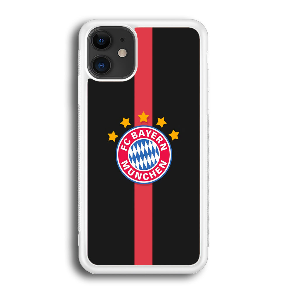 Bayern Munchen Strpe Red iPhone 12 Case - Octracase