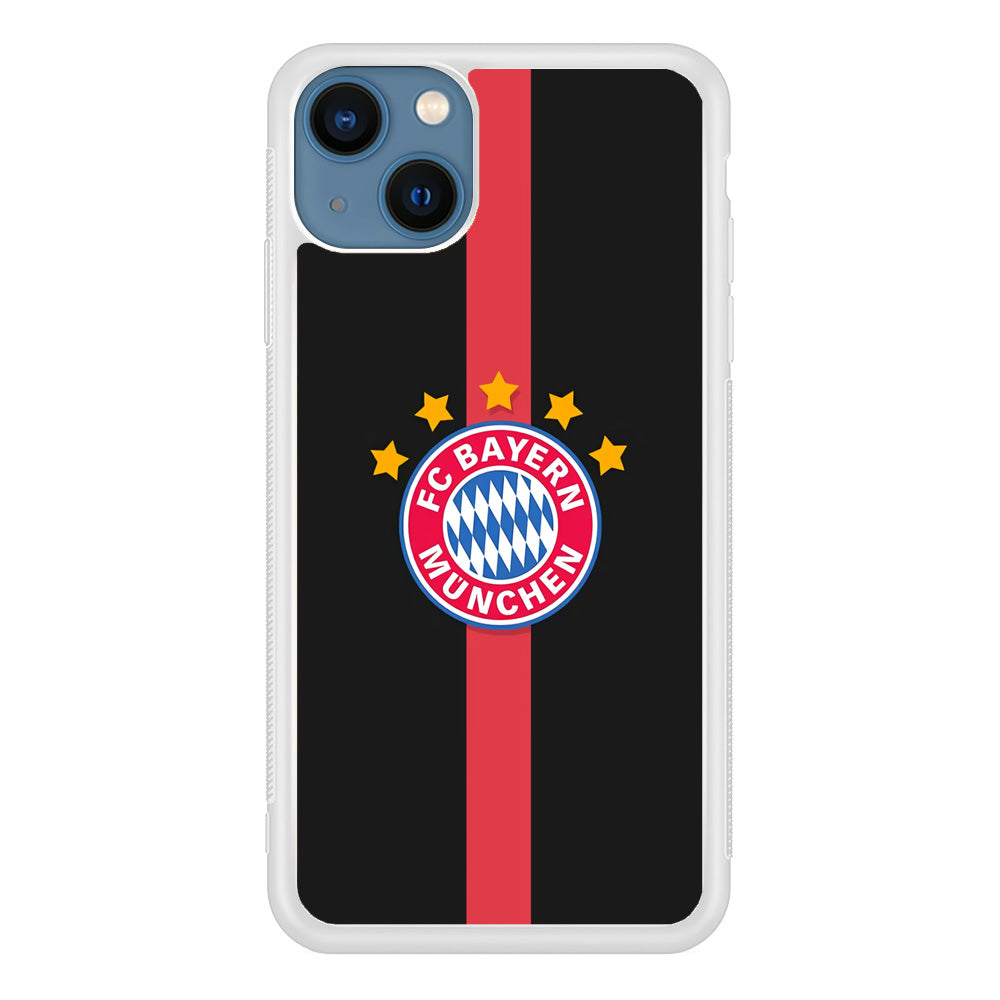 Bayern Munchen Strpe Red iPhone 13 Case - Octracase