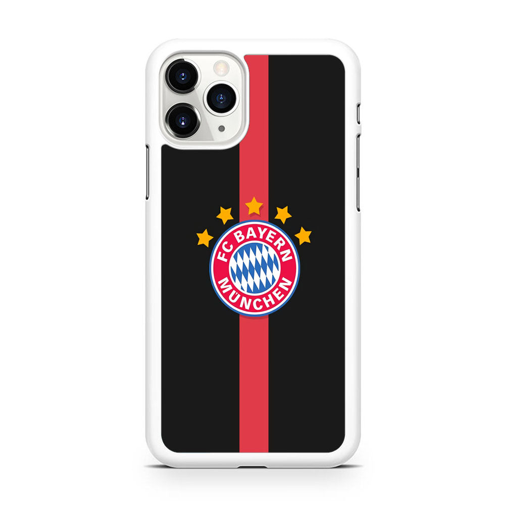 Bayern Munchen Strpe Red iPhone 11 Pro Case