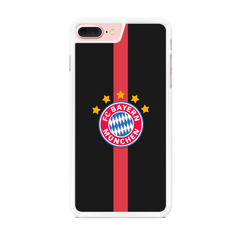 Bayern Munchen Strpe Red iPhone 7 Plus Case