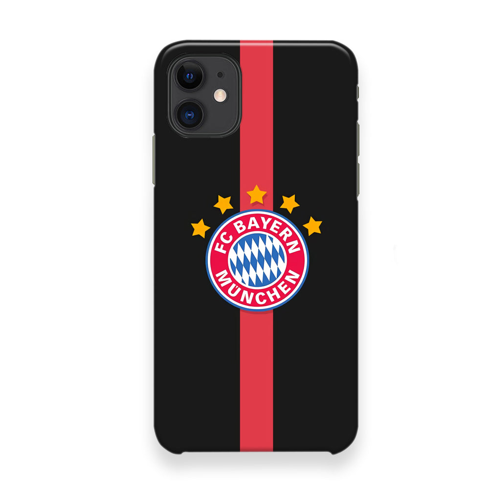 Bayern Munchen Strpe Red iPhone 12 Case - Octracase