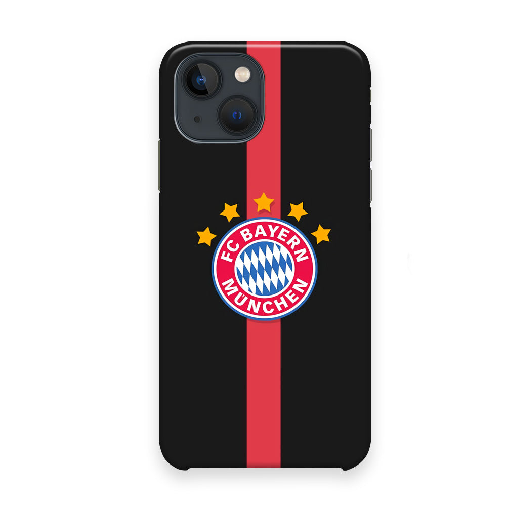 Bayern Munchen Strpe Red iPhone 13 Case - Octracase