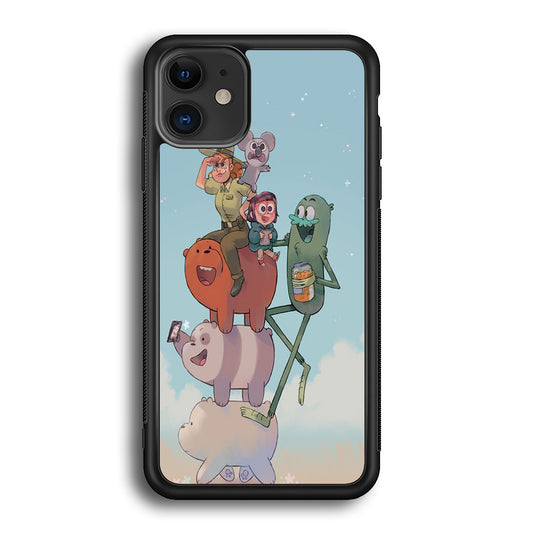 Bear Bare Happy Holiday iPhone 12 Case - Octracase