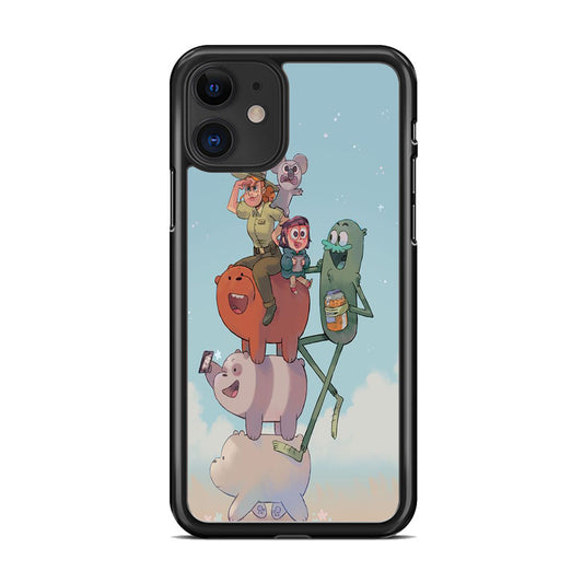 Bear Bare Happy Holiday iPhone 11 Case