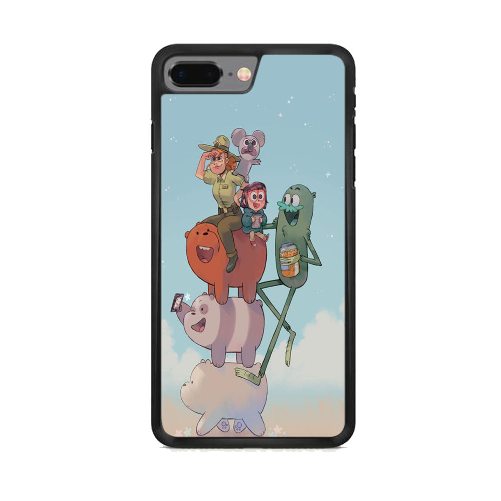 Bear Bare Happy Holiday iPhone 7 Plus Case