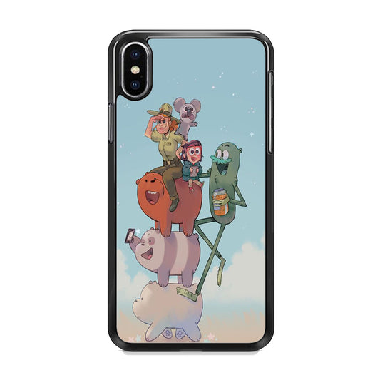 Bear Bare Happy Holiday iPhone Xs Max Case