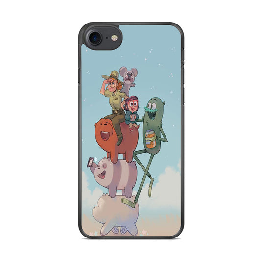 Bear Bare Happy Holiday iPhone 8 Case