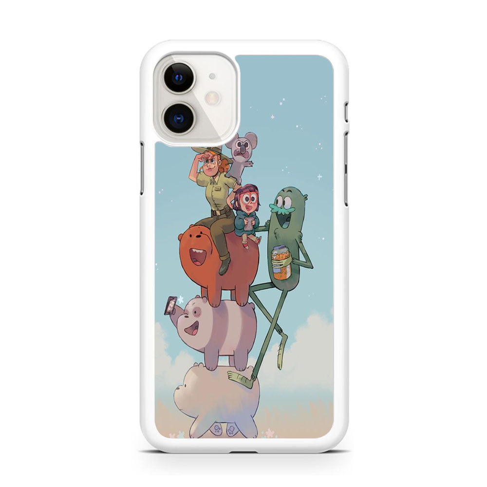 Bear Bare Happy Holiday iPhone 11 Case