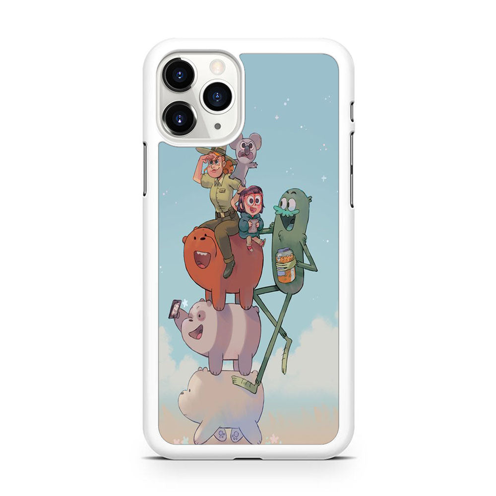 Bear Bare Happy Holiday iPhone 11 Pro Case