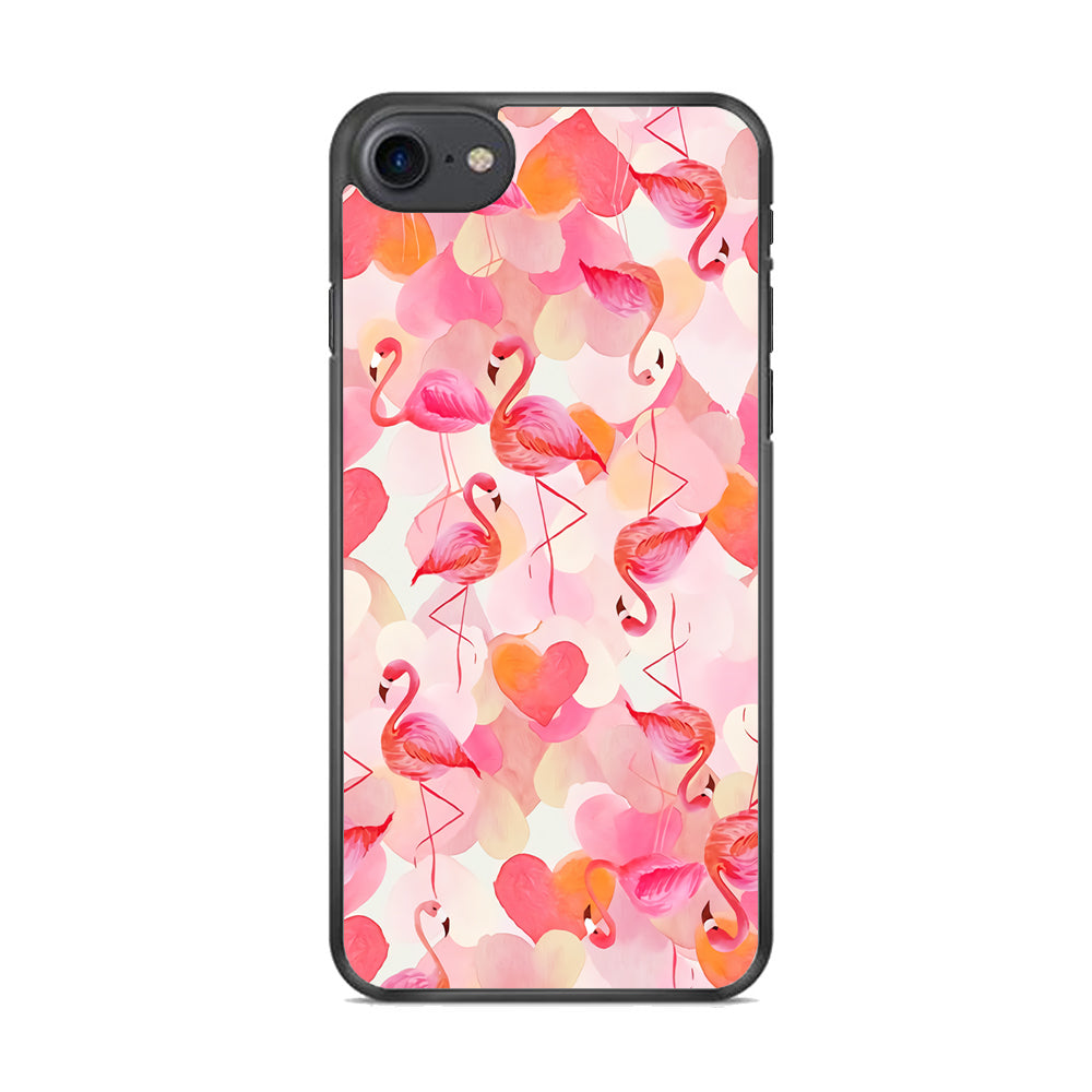 Beautiful Flamingo Art  iPhone 7 Case - Octracase