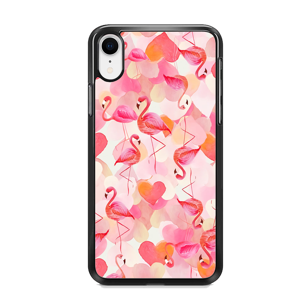 Beautiful Flamingo Art iPhone XR Case - Octracase