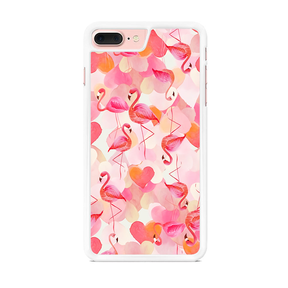 Beautiful Flamingo Art  iPhone 7 Plus Case - Octracase