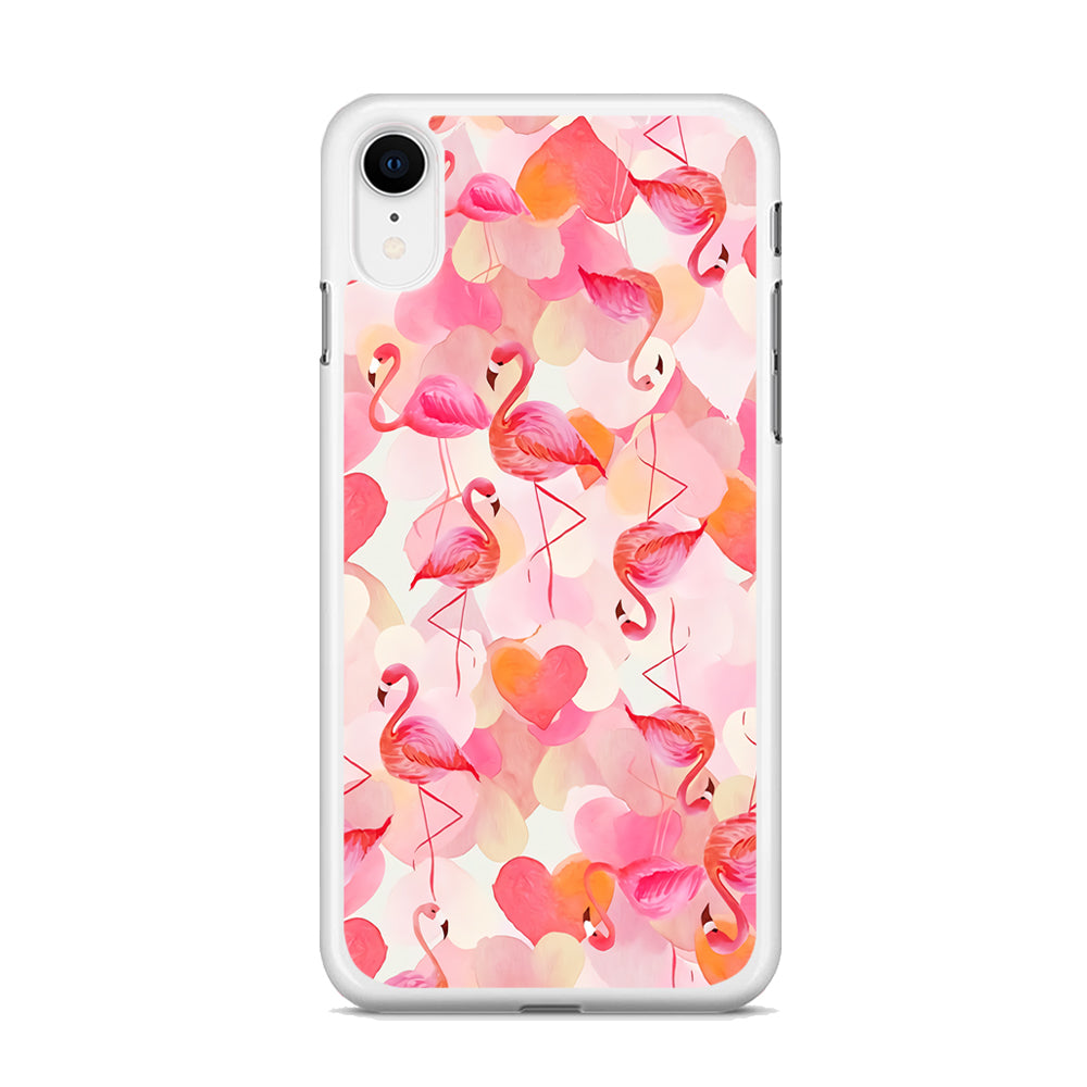 Beautiful Flamingo Art iPhone XR Case - Octracase