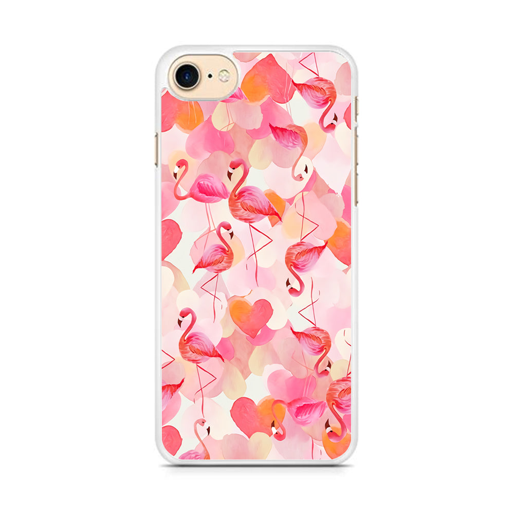 Beautiful Flamingo Art  iPhone 7 Case - Octracase