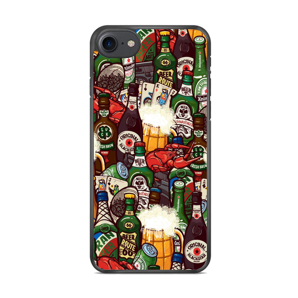 Beer Bottle Art iPhone 7 Case - Octracase