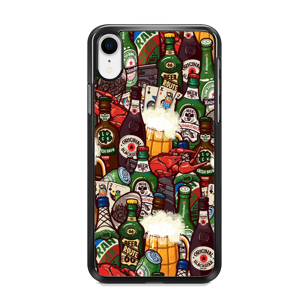 Beer Bottle Art iPhone XR Case - Octracase