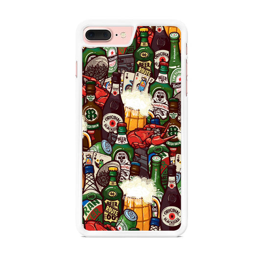 Beer Bottle Art  iPhone 7 Plus Case - Octracase