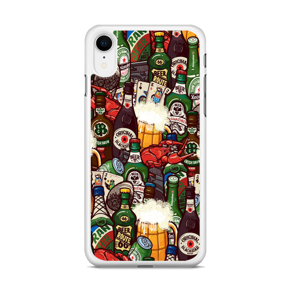 Beer Bottle Art iPhone XR Case - Octracase