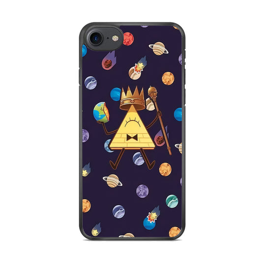 Bill Cipher and Planets Doodle iPhone 8 Case - Octracase