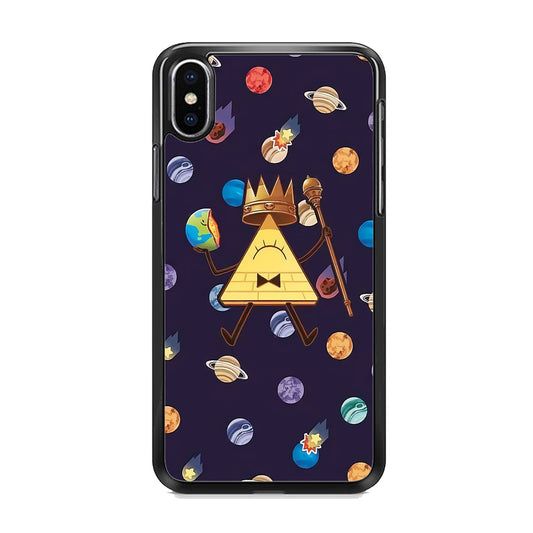 Bill Cipher and Planets Doodle  iPhone Xs Case - Octracase