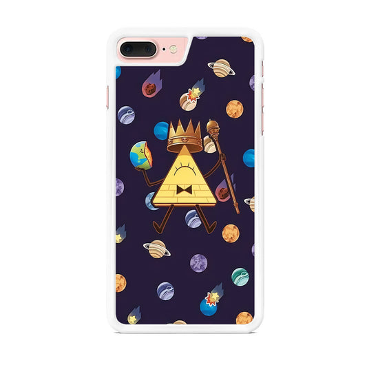 Bill Cipher and Planets Doodle  iPhone 8 Plus Case - Octracase