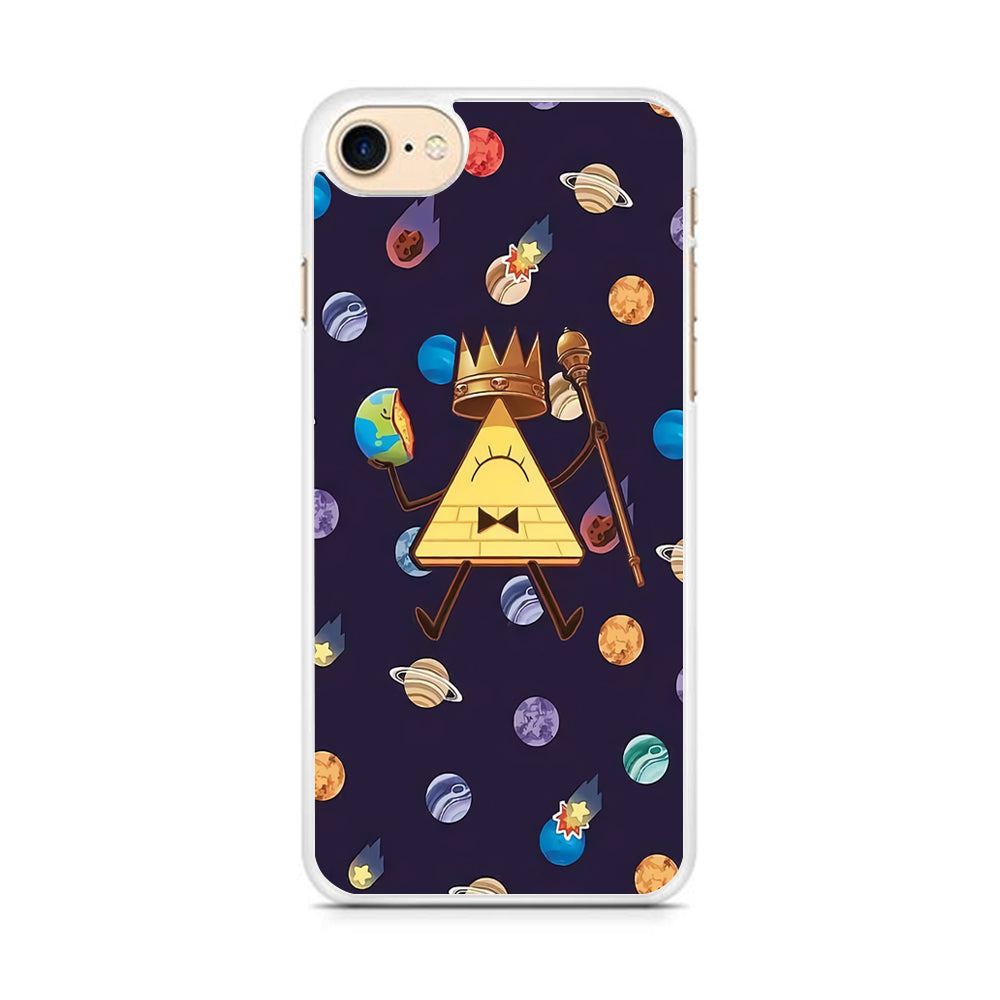 Bill Cipher and Planets Doodle iPhone 8 Case - Octracase