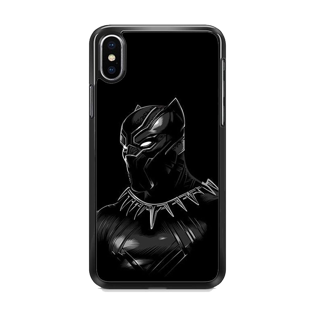 Black Panther 002 iPhone X Case - Octracase