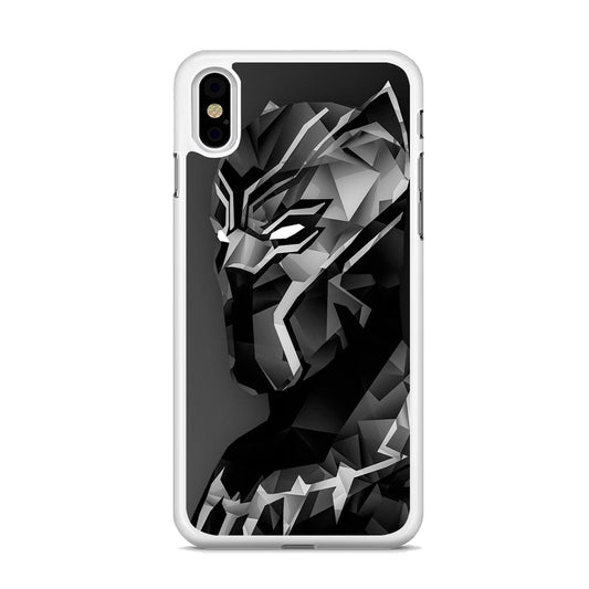 lack Panther 003 iPhone Xs Case