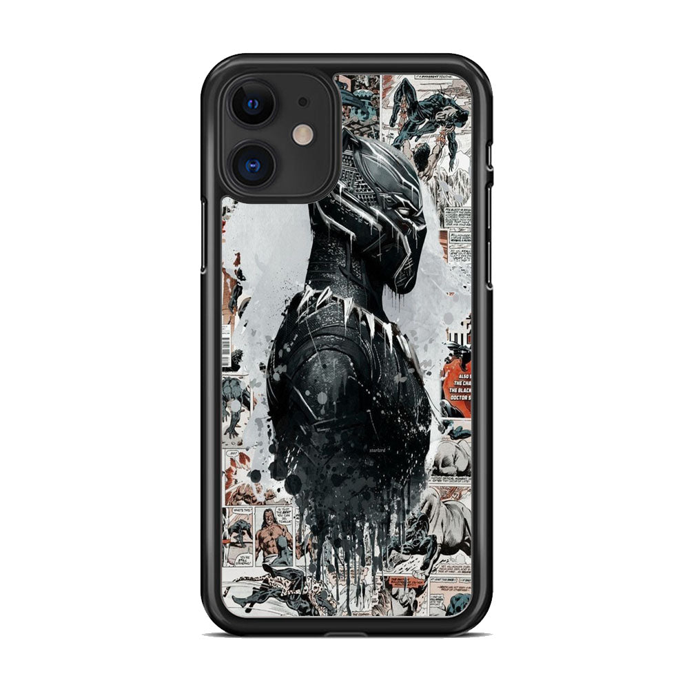 Black Panther Comic Poster iPhone 11 Case - Octracase