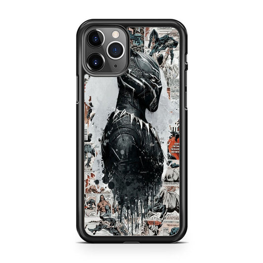 Black Panther Comic Poster iPhone 11 Pro Case - Octracase