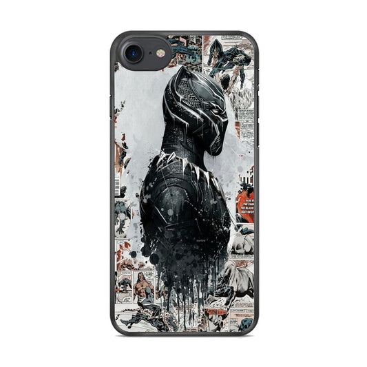 Black Panther Comic Poster iPhone 8 Case - Octracase