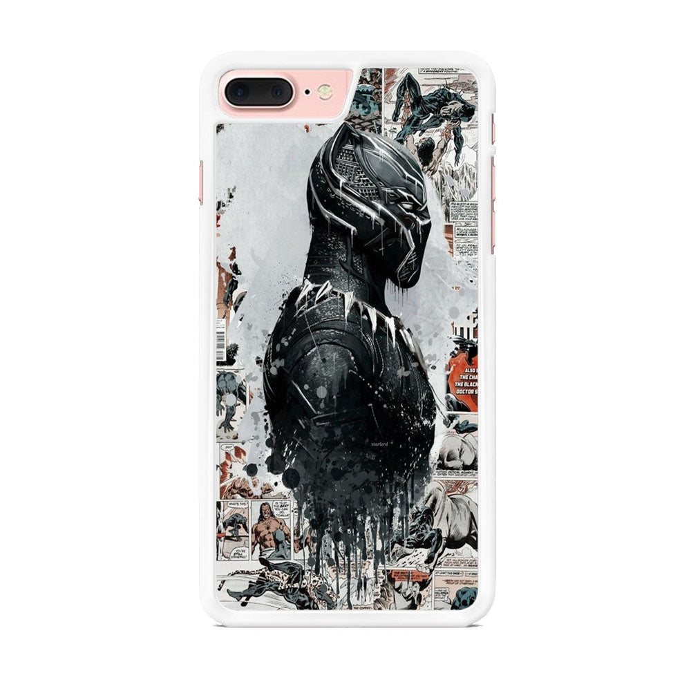 Black Panther Comic Poster iPhone 7 Plus Case - Octracase