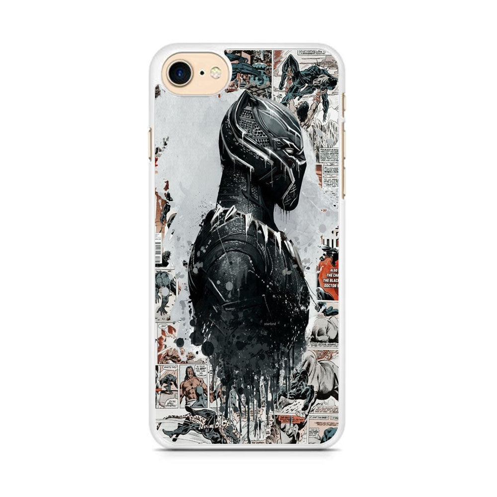 Black Panther Comic Poster iPhone 8 Case - Octracase