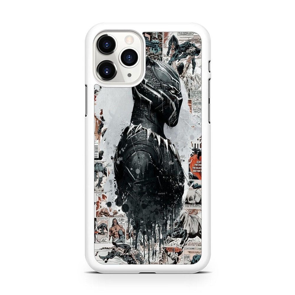 Black Panther Comic Poster iPhone 11 Pro Case - Octracase