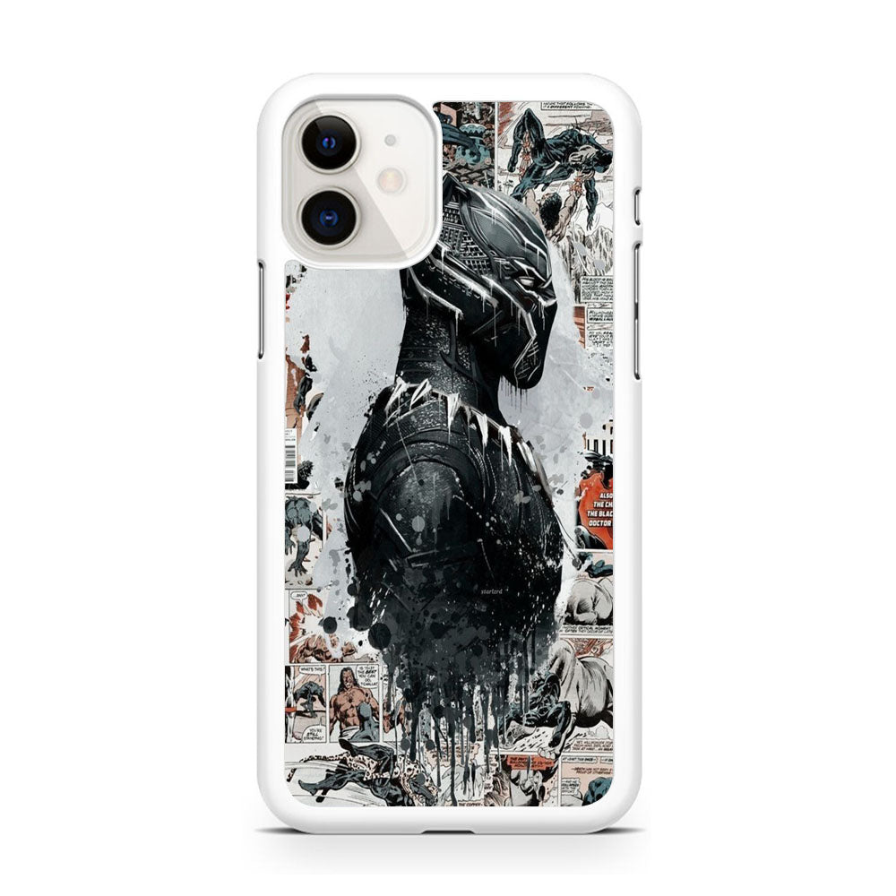 Black Panther Comic Poster iPhone 11 Case - Octracase