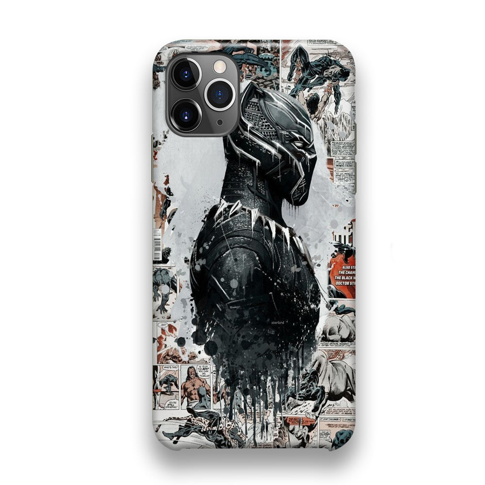 Black Panther Comic Poster iPhone 11 Pro Case - Octracase