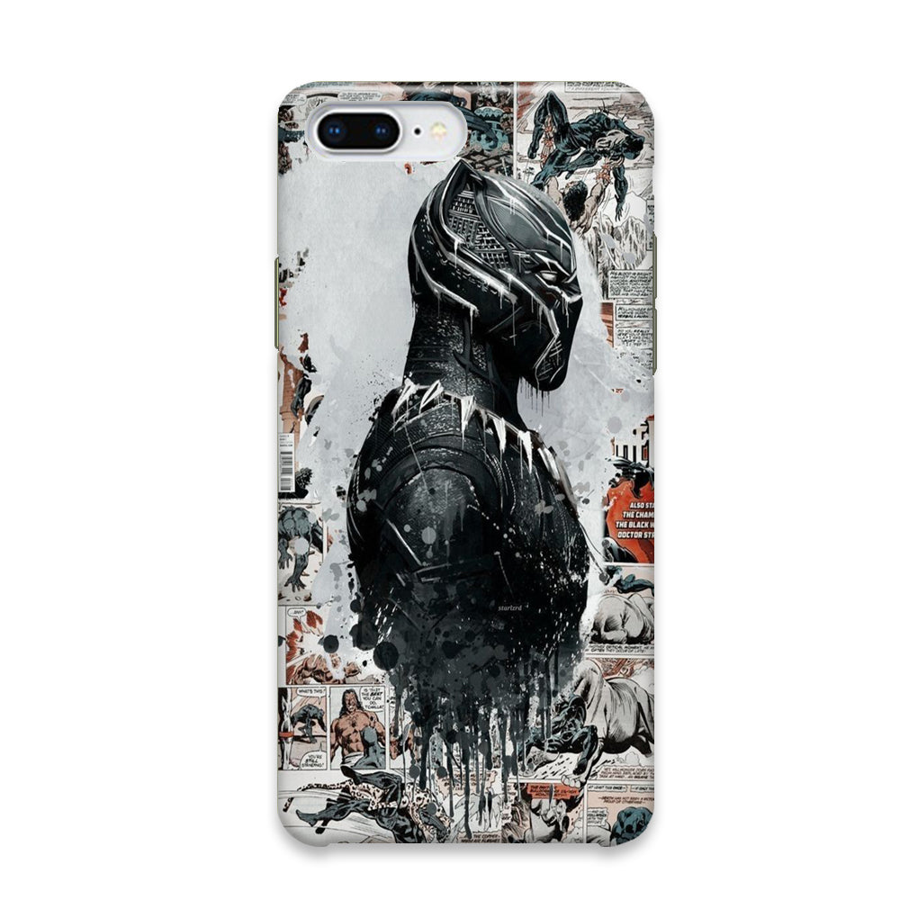 Black Panther Comic Poster iPhone 8 Plus Case - Octracase