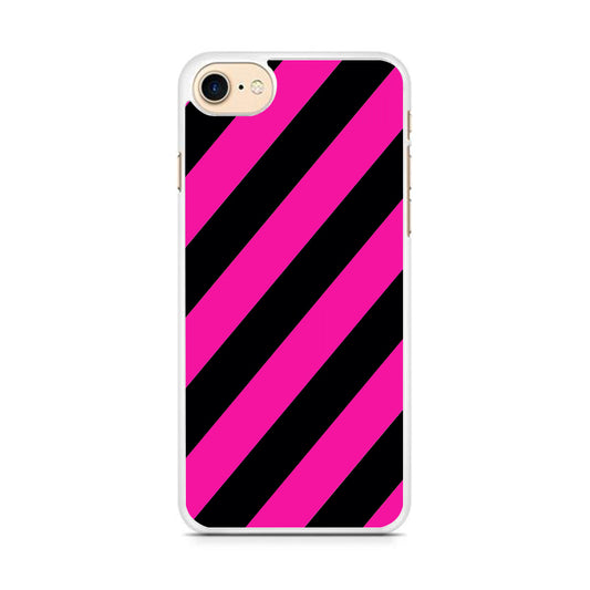 Black Pink Strip iPhone 7 Case - Octracase