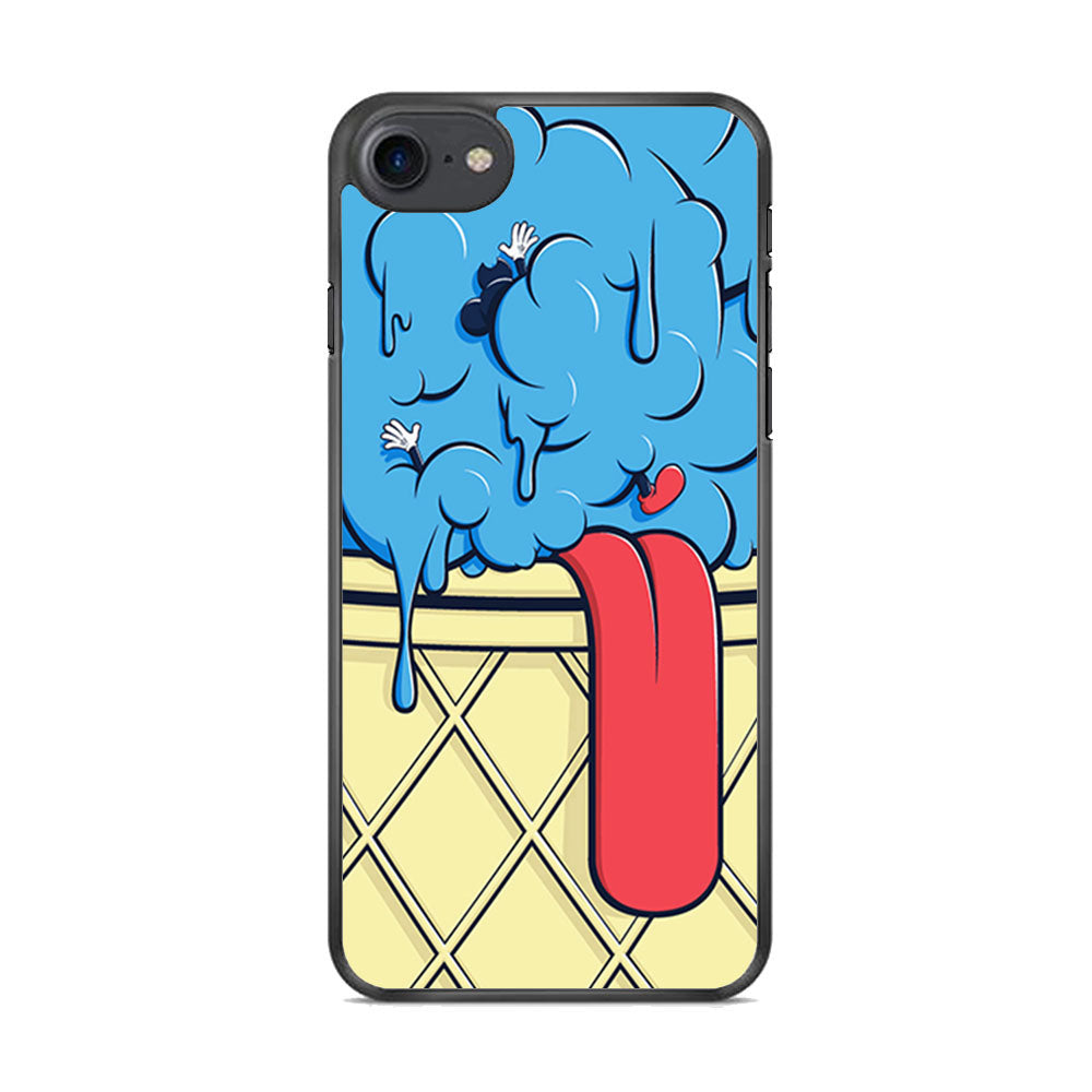 Blue Great Ice Cream iPhone 8 Case